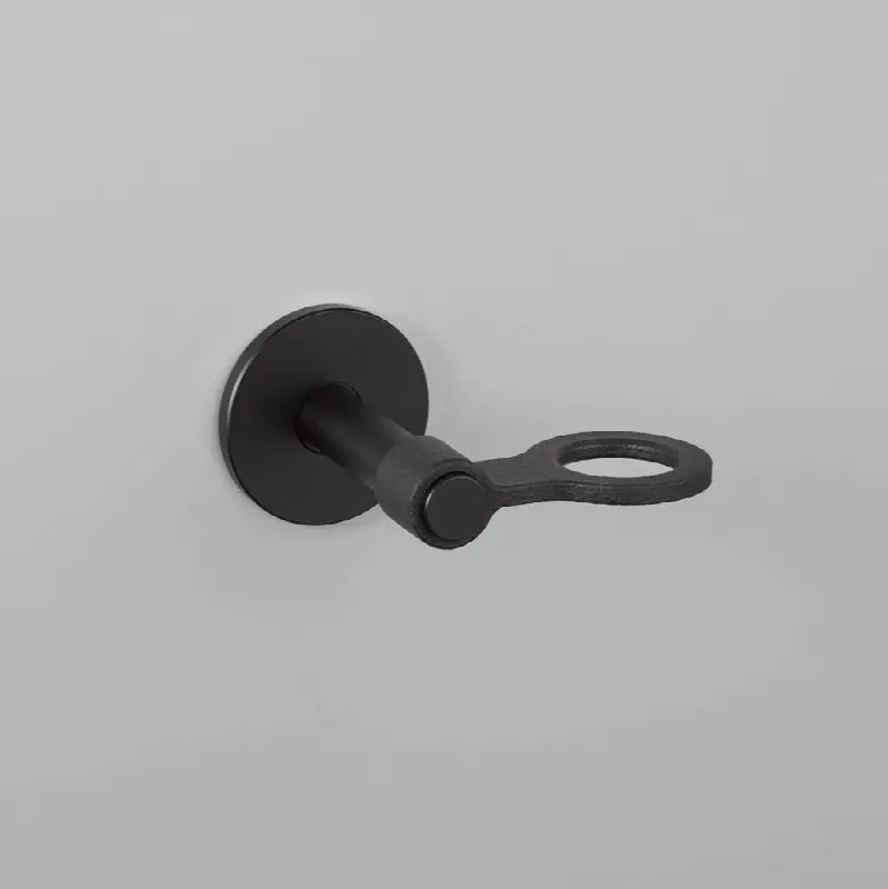 Soap Holder / Cast / Single Dispenser / Welders Black
