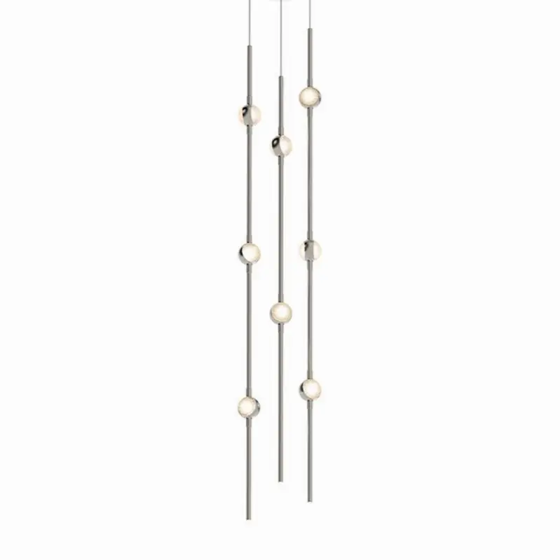 Andromeda Short 6" Round LED Pendant