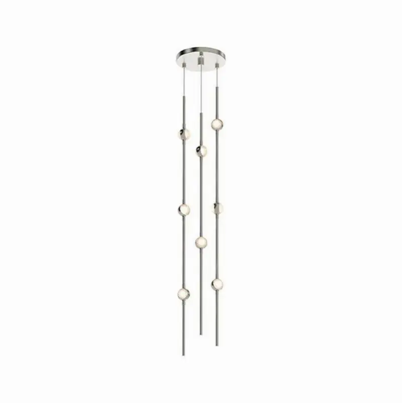 Andromeda Short 6" Round LED Pendant