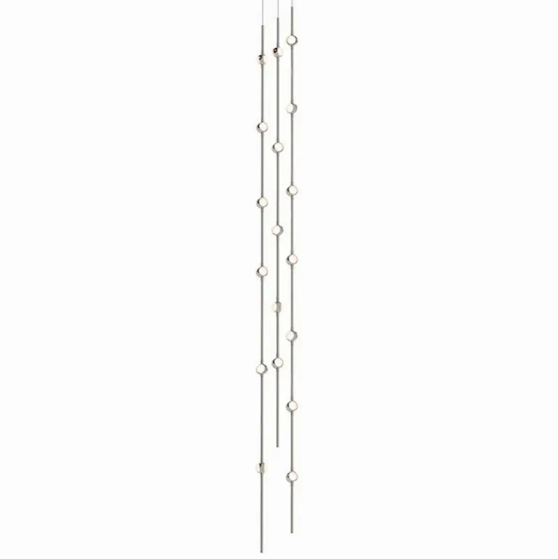 Andromeda Tall 6" Round LED Pendant