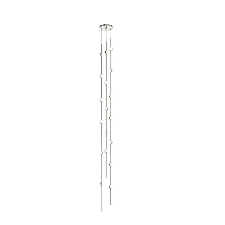Andromeda Tall 6" Round LED Pendant