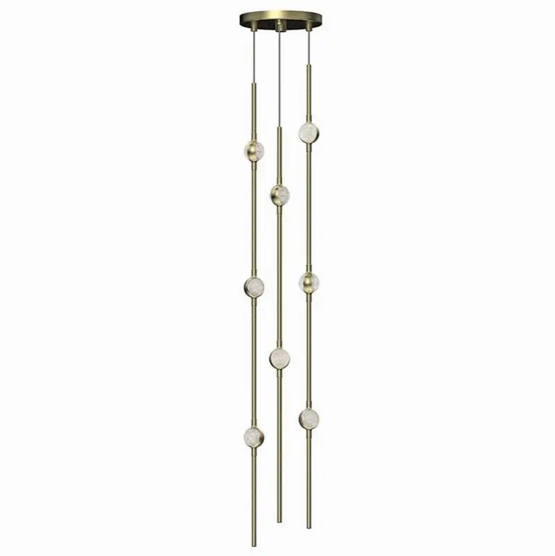 Andromeda Short 6" Round LED Pendant