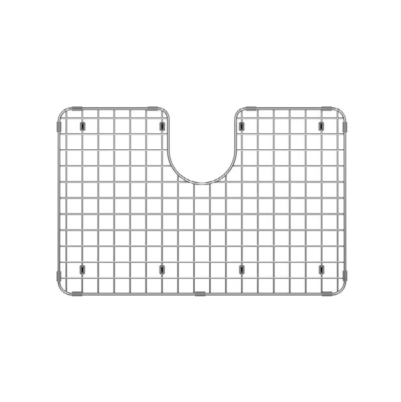 22.75-in. x 14.8-in. Polished Stainless Steel Bottom Grid for Ceranova Series Sinks