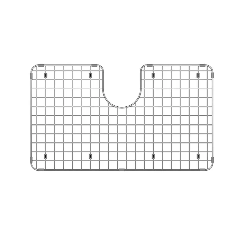 25.6-in. x 14.8-in. Polished Stainless Steel Bottom Grid for Ceranova Series Sinks