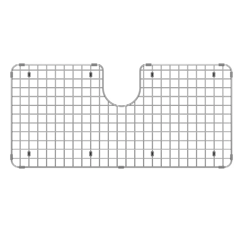 31.5-in. x 14.8-in. Polished Stainless Steel Bottom Grid for Ceranova Series Sinks