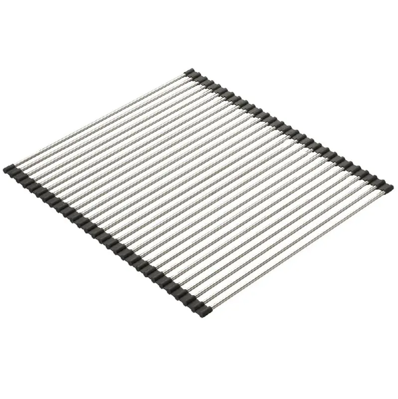 12.8-in. x 16.0-in. Stainless Steel Bottom Sink Grid for Select Ellipse Granite Sinks
