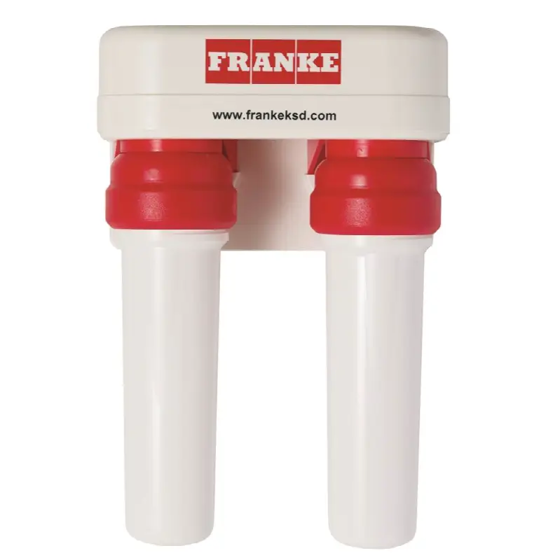 Dual Canister Multi-Stage Under Sink Water Filtration System, Includes FRC06 and FRC09 Filters