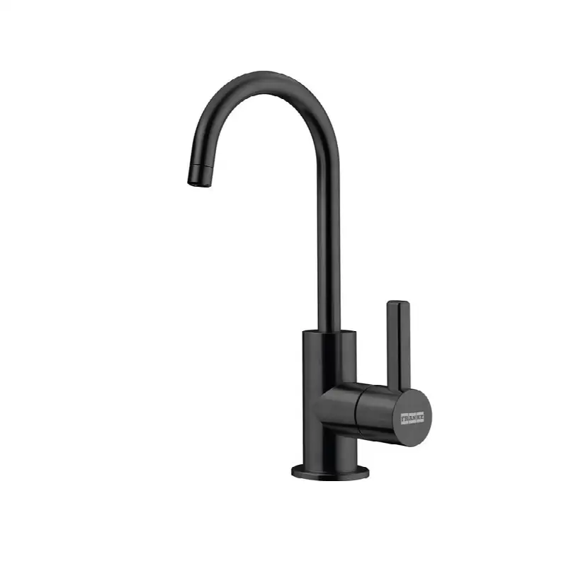 8.75-in Single Handle Cold Water Filtration Faucet in Industrial Black, UNJ-FW-IBK