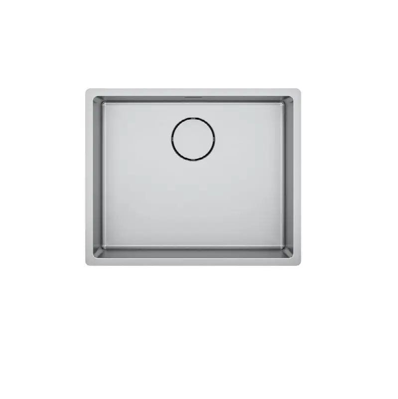 Vertex 21.5-in. 18 Gauge Stainless Steel Undermount Single Bowl Kitchen Sink with Microtexture Finish
