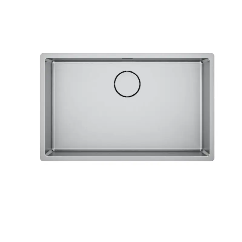Vertex 28.5-in. 18 Gauge Stainless Steel Undermount Single Bowl Kitchen Sink with Microtexture Finish
