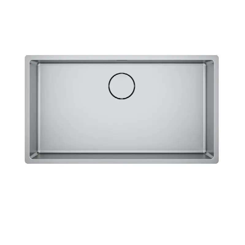 Vertex 31.5-in. 18 Gauge Stainless Steel Undermount Single Bowl Kitchen Sink with Microtexture Finish