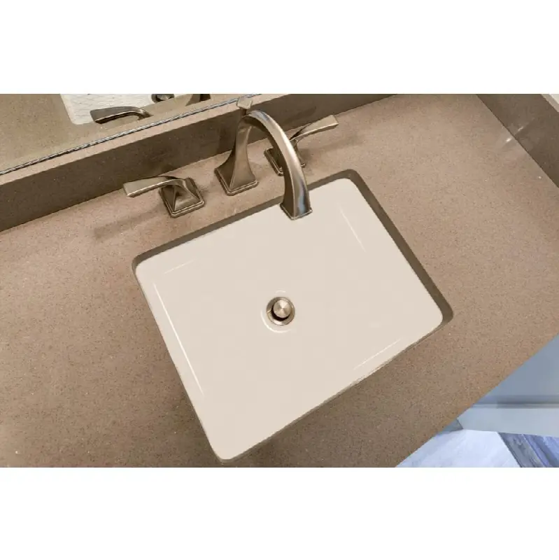 Rectangular Undermount Sink - Flat Bottom Style
