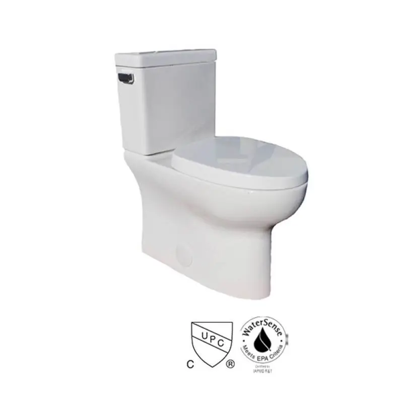 2Piece Skirted Toilet BOWL w/ slow close seat