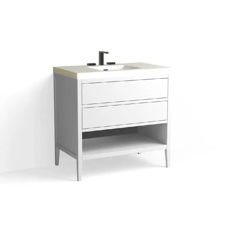 Hudson Vanity, 36"W, 34"H in P1 White