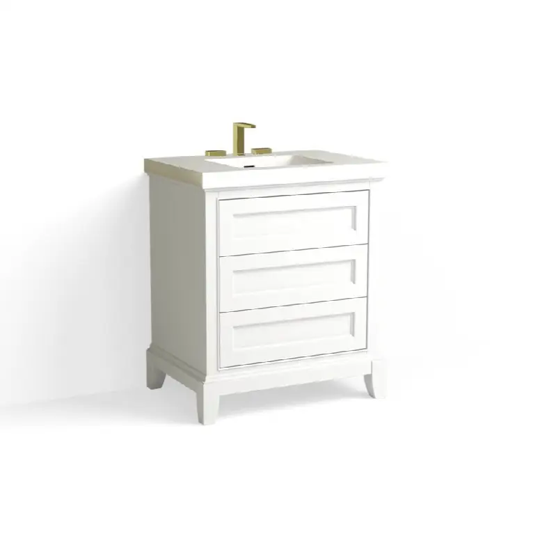Astoria Vanity, 30"W, 34"H in P1 White