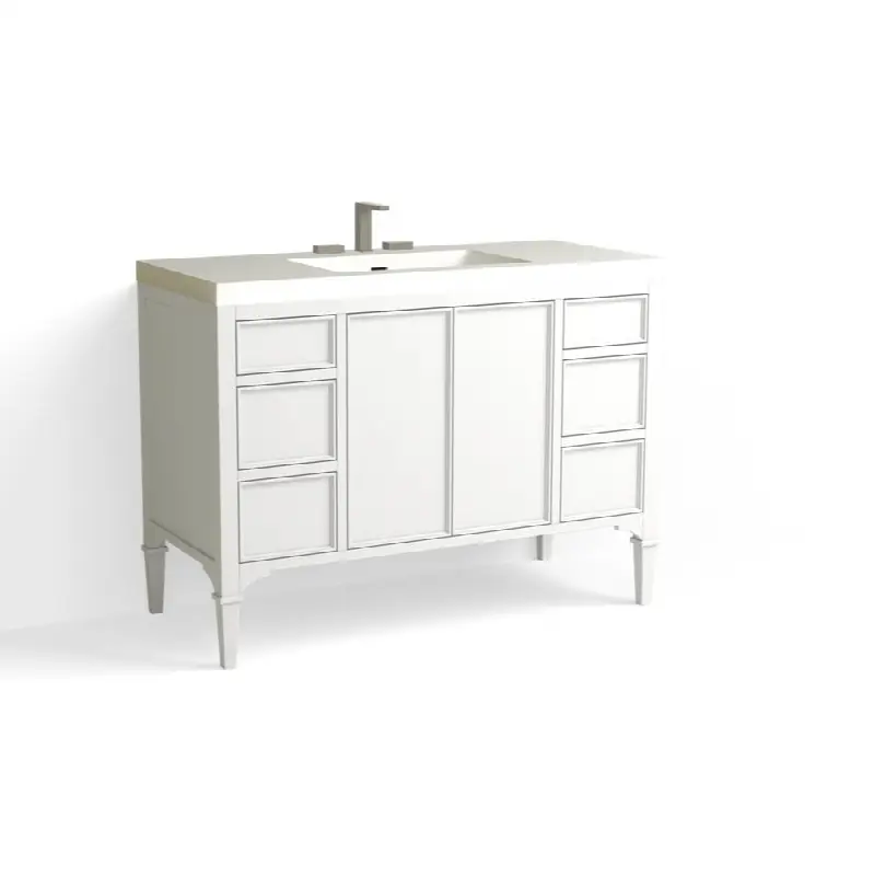 Owen Vanity, 48"W, 34"H in P1 White