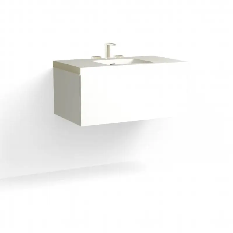 Summit Vanity, 24" Wide, 15" High in C1 White