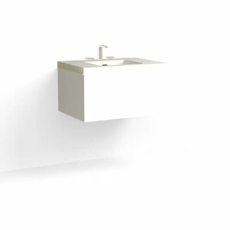 Summit Vanity, 30" Wide, 15" High in C1 White