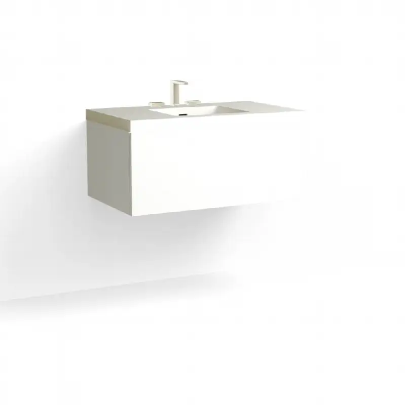 Summit Vanity, 36" Wide, 15" High in C1 White