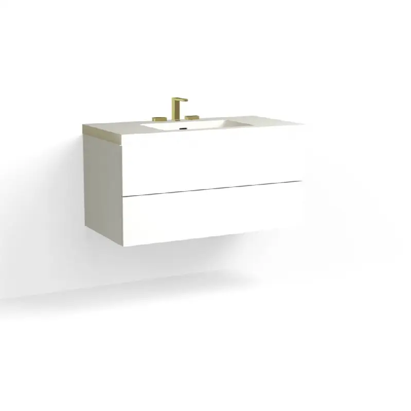 Avila Vanity, 42" Wide, 20" High in C1 White