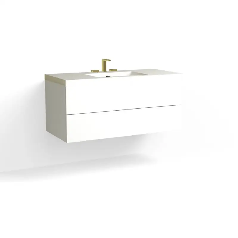 Avila Vanity, 48" Wide, 20" High in C1 White