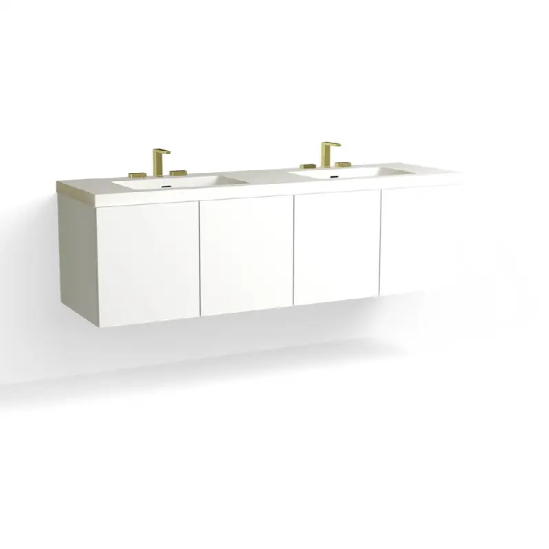 Avila Vanity, 72" Wide, 20" High in C1 White