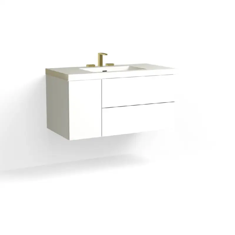 Avila Vanity, 42" Wide, 20" High in C1 White