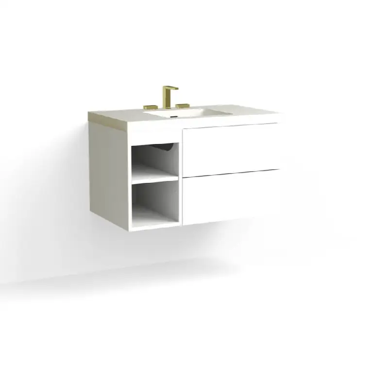 Avila Vanity, 36" Wide, 20" High in C1 White