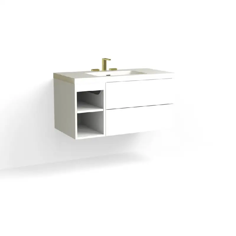 Avila Vanity, 42" Wide, 20" High in C1 White