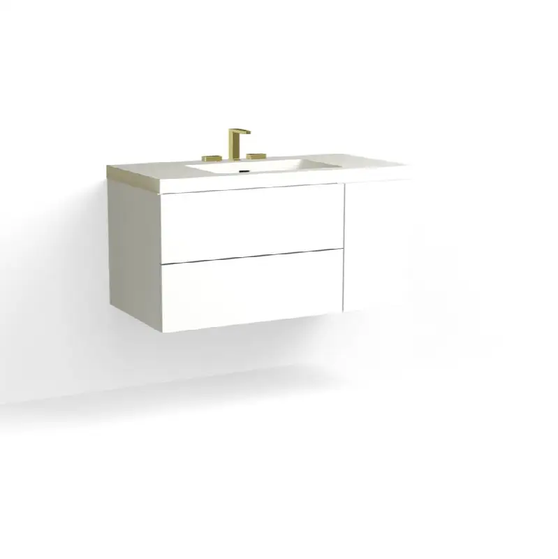 Avila Vanity, 42" Wide, 20" High in C1 White