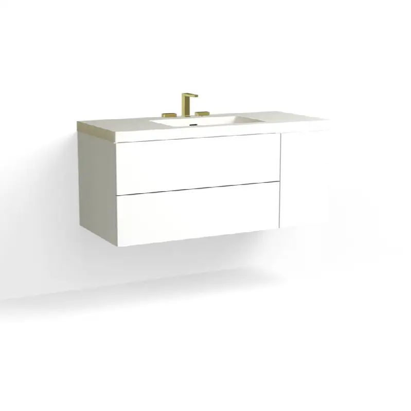 Avila Vanity, 48" Wide, 20" High in C1 White