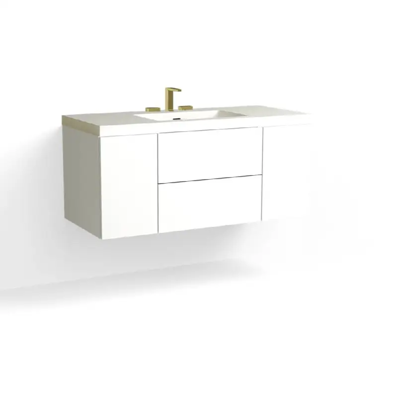 Avila Vanity, 48" Wide, 20" High in C1 White