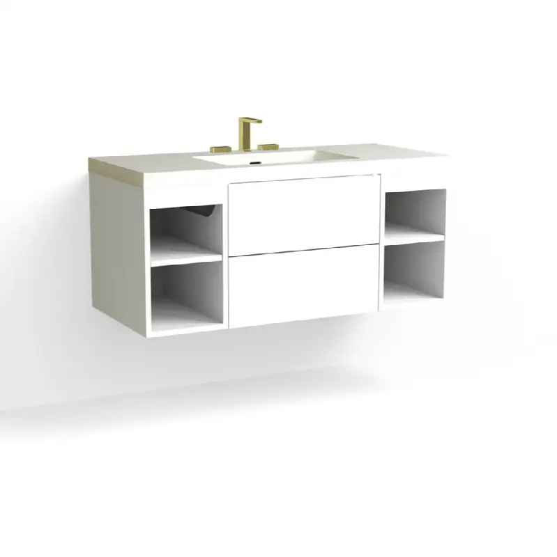 Avila Vanity, 48" Wide, 20" High in C1 White