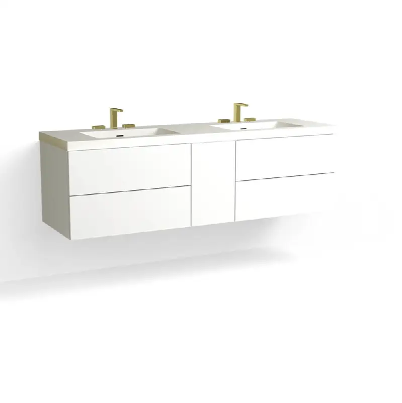 Avila Vanity, 72" Wide, 20" High in C1 White