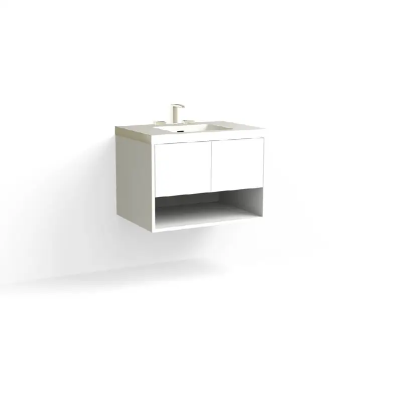 Modo Vanity, 30" Wide, 20" High in C1 White