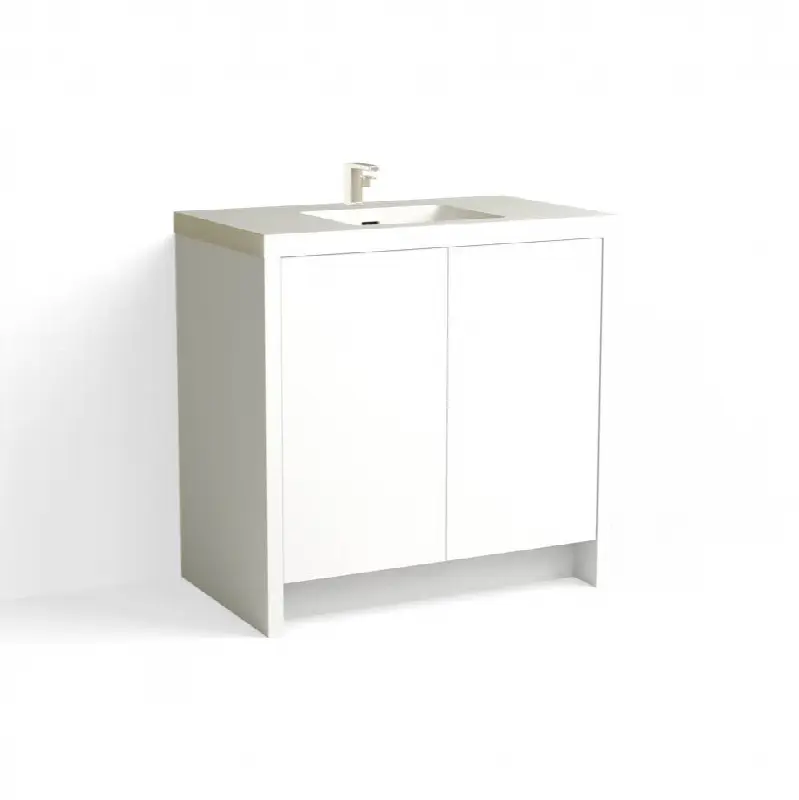 Mesa Vanity, 36" Wide, 34" High in C1 White