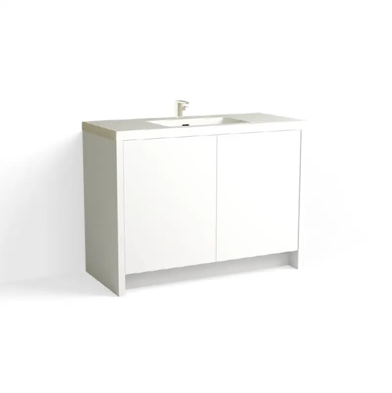 Mesa Vanity, 48" Wide, 34" High in C1 White