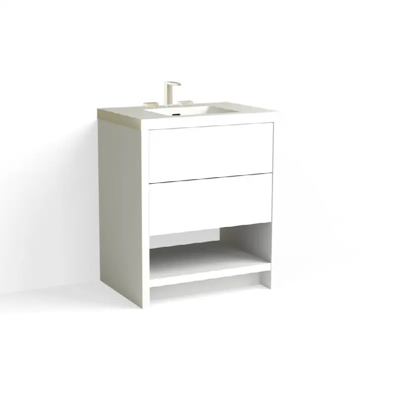 Vue Vanity, 30" Wide, 34" High in C1 White