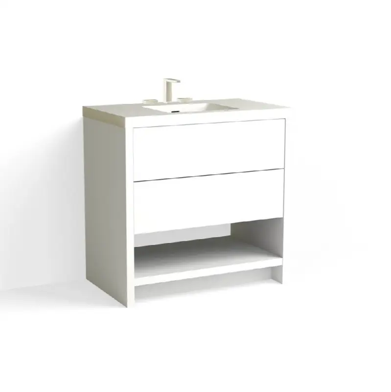 Vue Vanity, 36" Wide, 34" High in C1 White