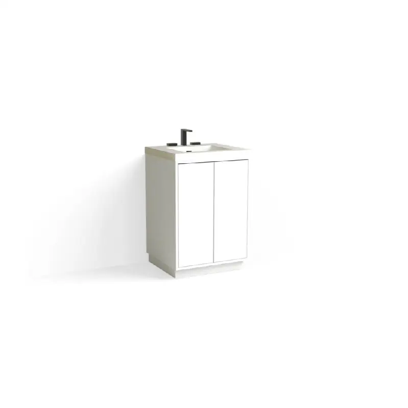 Terra Vanity, 24"W, 34"H in C1 White