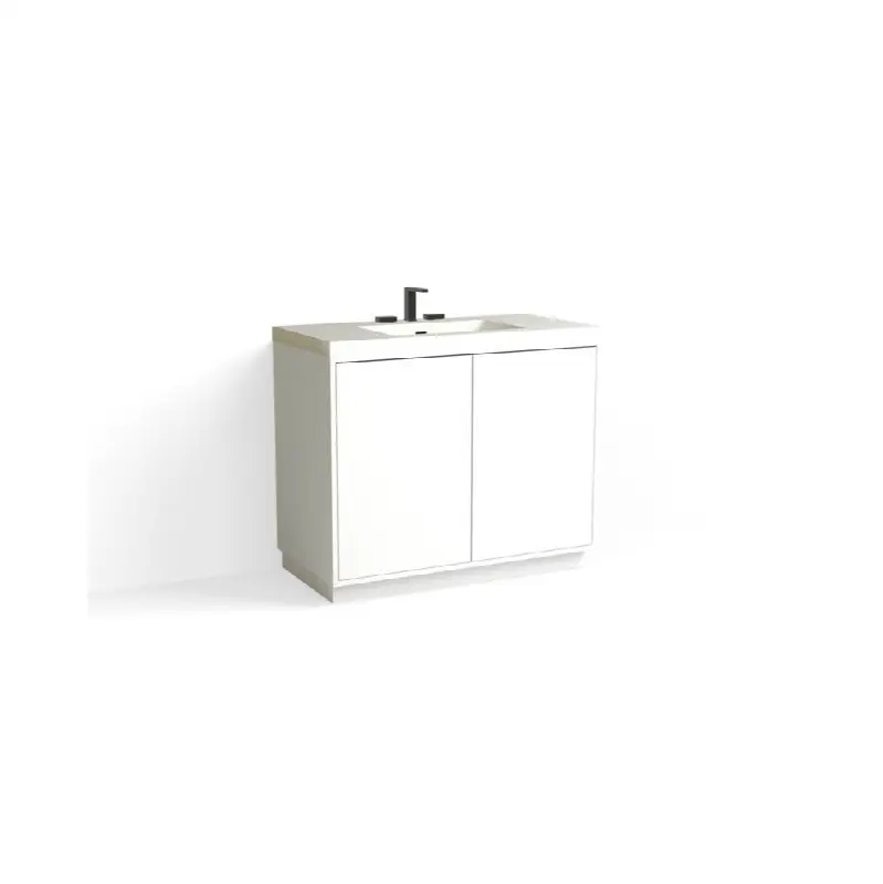 Terra Vanity, 42"W, 34"H in C1 White