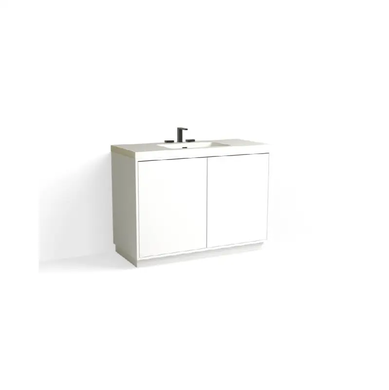 Terra Vanity, 48"W, 34"H in C1 White