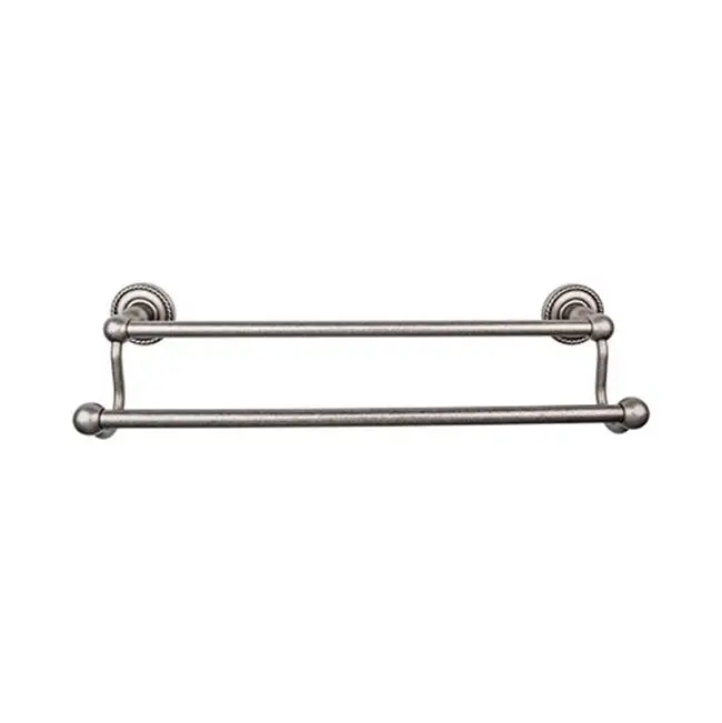 TOP BATH (R) Edwardian Bath Double 32 1/2" Wall Mounted Towel Bar