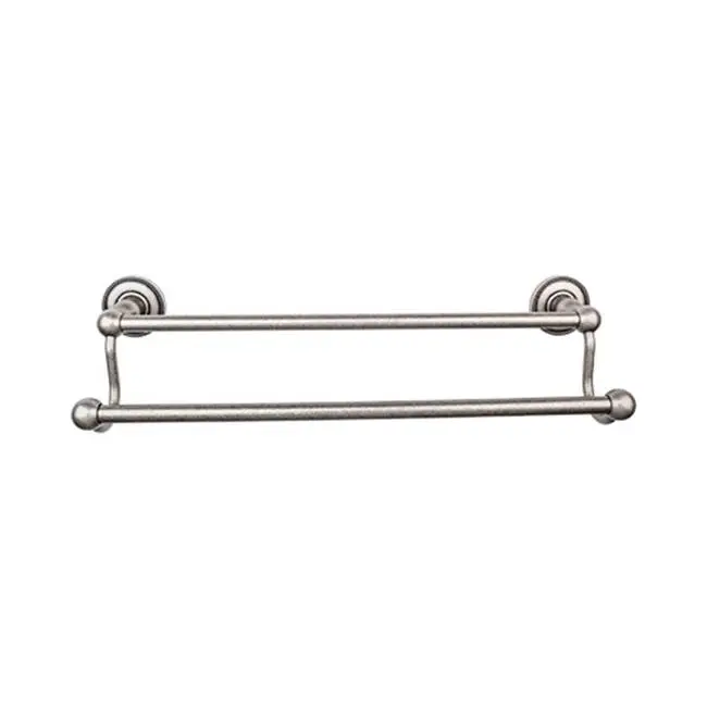 TOP BATH (R) Edwardian Bath Double 20 1/2" Wall Mounted Towel Bar