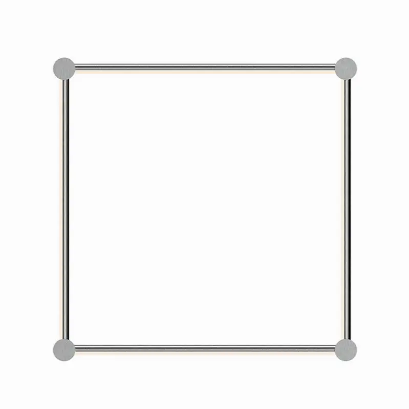 24" Square LED Wall Bar