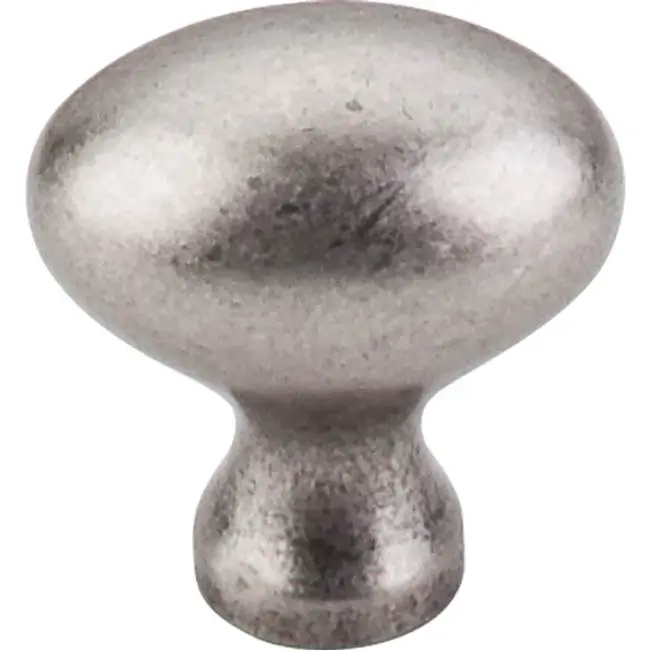 Egg 1 1/4" Length Oval Knob