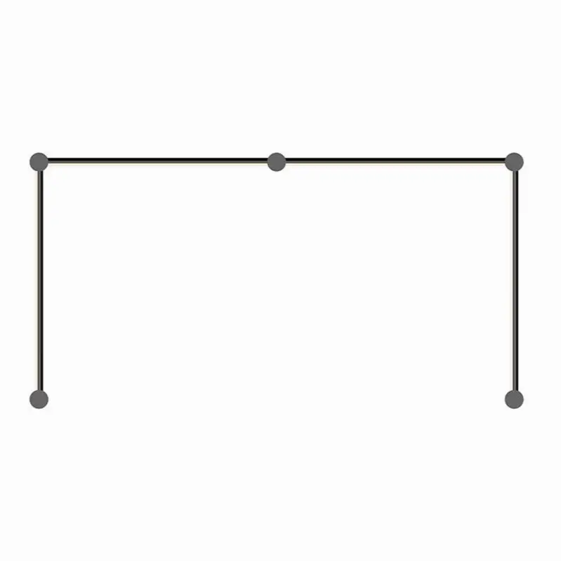 24" Double N LED Wall Bar