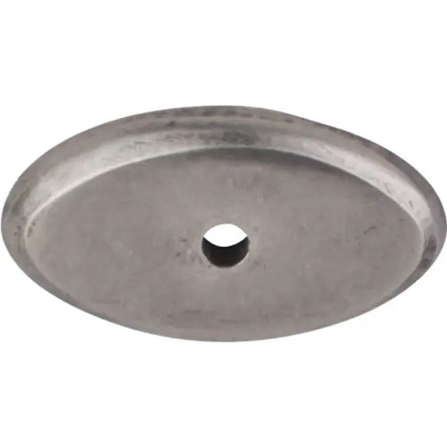 Aspen Oval Knob Backplate