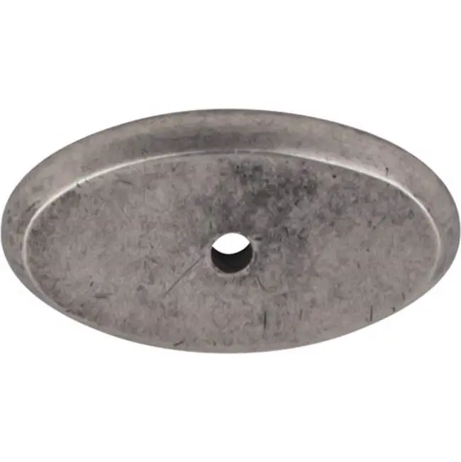 Aspen Oval Knob Backplate