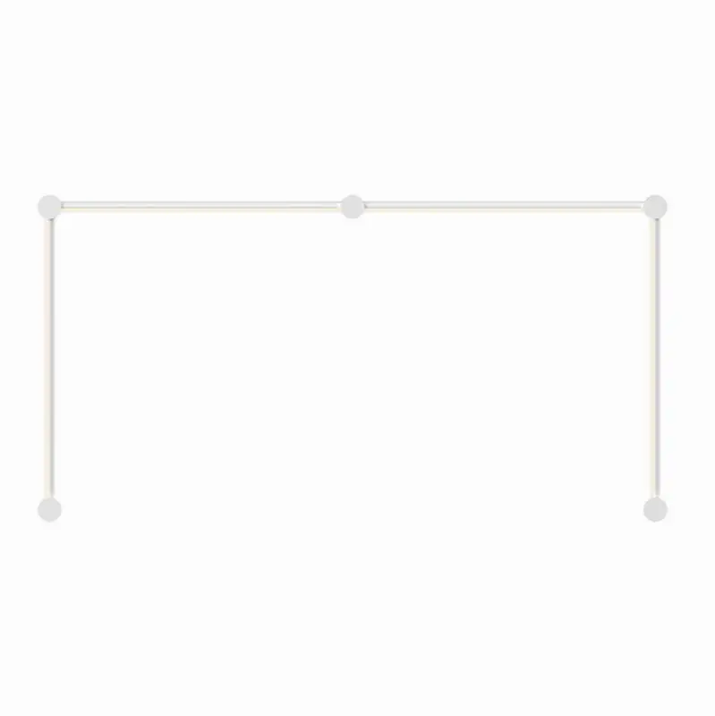 24" Double N LED Wall Bar